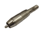 PLUG RCA MACHO P/CABO METAL SANTO ANGELO