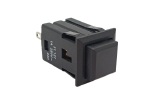 CHAVE PUSHBUTTON QUAD. S/LAMP. S/RETENCAO
