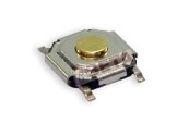 CHAVE TACT HORIZONTAL 5X 5 1MM SMD