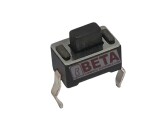 CHAVE TACT HORIZONTAL  6X3,5X5MM 2 TERMINAIS 4MM