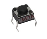 CHAVE TACT HORIZONTAL 6X6 4,3MM