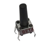 CHAVE TACT HORIZONTAL 6X6 12,5MM