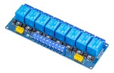 SHIELD MODULO RELE 3V-10A 8 CANAIS C/BORNE P/ESP 32