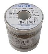 SOLDA ALPHA TELECORE HF850 P2 63X37 0.5MM (500GR)