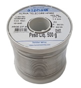 SOLDA ALPHA TELECORE HF850 P2 63X37 1MM (500GR)