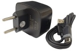 CARREGADOR ELETRICO USB 2.1A+ CABO TIPO-C KA-5609-TY