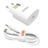 CARREGADOR ELETRICO TIPO-C 30W LELONG LE-297