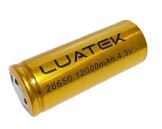 BATERIA RECARREG 4,3V 12000MAH LI-ION 26650