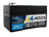 BATERIA SELADA 12V - 1,2 AMP MOURA