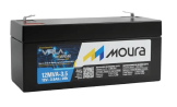 BATERIA SELADA 12V - 2,3 AMP MOURA