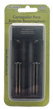 CARREGADOR P/ 2 BATERIAS 18650 3.7V / 4.2V X-CELL FX-C09