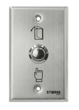 BOTOEIRA INOX ELETRONICA DE EMBUTIR STORM CHCA0002