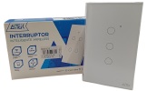 INTERRUPTOR INTELIGENTE TOUCH BLUETOOTH BIVOLT 1200W AITEK
