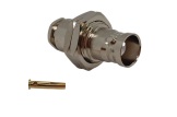 CONECTOR BNC FEMEA 50 OHMS RETO P/PAINEL RG-174