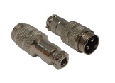 CONECTOR MIKE MACHO P/CABO 4 VIAS