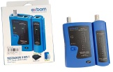 TESTADOR CABO RJ-11/ RJ-45 / BNC EXBOM FEPRO-TR310