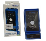 TESTADOR CABO RJ-11/ RJ-45 / USB EXBOM FEPRO TR-330