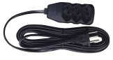 EXTENSAO ELETRICA 3 TOMADAS C/ 3M FORCE LINE
