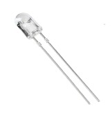 LED OVAL 5MM BRANCO