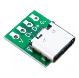 MODULO ADAPTADOR USB TIPO-C FEMEA PARA DIP