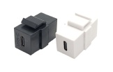 KEYSTONE USB TIPO-C FEMEA ( EMENDA )
