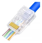 MODULAR PLUG RJ-45 CAT.6 DE PASSAGEM ( EZ-45 )