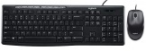 TECLADO+MOUSE MULTIMIDIA COM FIO USB MK200 LOGITECH