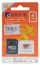 CARTAO MEMORIA SD MICRO C/ADAPT 4GB