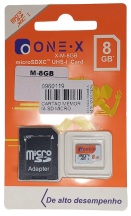 CARTAO MEMORIA SD MICRO C/ADAPT   8GB