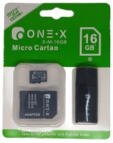 CARTAO MEMORIA MICRO SD C/ADAPT+LEITOR 16GB