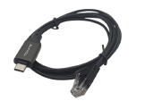 CABO TIPO-C MACHO X RJ-45 MACHO GIGABIT 1,5 METROS TOMATE MWI-010