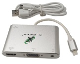 ADAPTADOR IPHONE 5/6/7 X HDMI F / VGA F/ AUDIO X-CELL CX-ADP-20