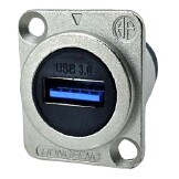 KEYSTONE USB 3.0 METALICO P/PAINEL