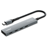 HUB USB TIPO-C X 4 USB TIPO-C FEMEA COMTAC