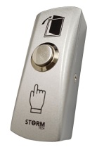 BOTOEIRA INOX ELETRONICA DE SOBREPOR STORM CHCA-0001