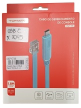 CABO DE CONSOLE TIPO-C MACHO X RJ-45 MACHO 1,8 METROS MWI-014