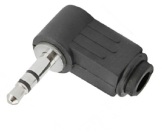 PLUG P-2 STEREO 90 GRAUS PLASTICO