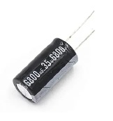 CAPACITOR ELCO RD 6800UF/35V