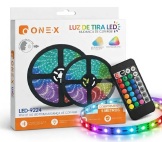 FITA DE LED RGB USB 5 METROS C/ CONTROLE MUSICAL EL-8002 ELETROMEX