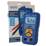 MULTIMETRO DIGITAL TRUE RMS/ NCV AUTOMATICO EXBOM MD-A550