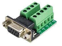 ADAPTADOR DB-09 SERIAL RS232 FEMEA PARA BORNE KRE