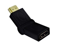 ADAPTADOR HDMI MACHO X HDMI FÊMEA ARTICULADO