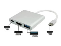 ADAPTADOR TIPO-C 3 X 1 HDMI/ USB / TIPO-C X-CELL XC-ADP-39