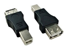 ADAPTADOR USB A FEMEA X USB B MACHO