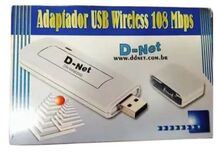 ADAPTADOR USB S/FIO 108MBPS D-NET DN-WN620G