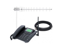 APARELHO TELEFONE CELULAR  FIXO +CABO+ANTENA AQUARIO CA-800