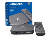 APARELHO RECEPTOR SMART TV BOX 4K AQUARIO STV-3000