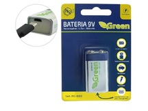 BATERIA RECARREGAVEL 9,0V 500MA (COM MICRO USB)