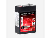 BATERIA SELADA 06V 2,8 AMP UNIPOWER