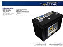 BATERIA SELADA 12V 105 AMP MOURA